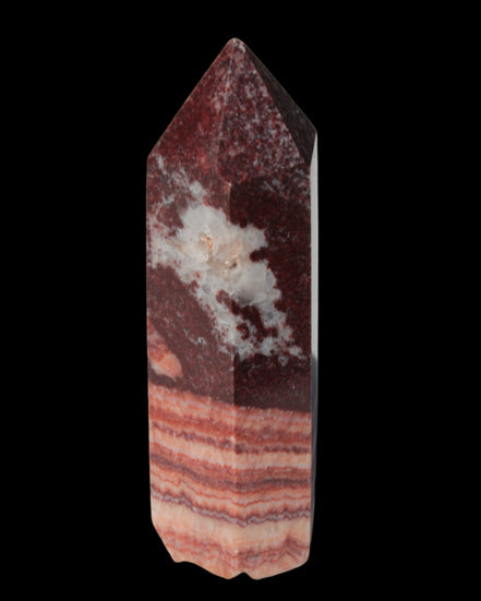 Rhodochrosite wand 59.8g in sunlight -Rocks and Things Store