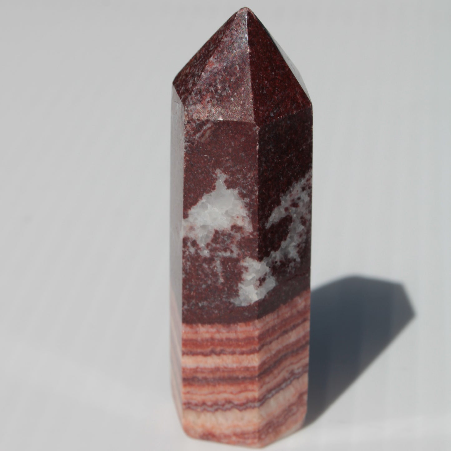 Rhodochrosite wand 59.8g Rocks and Things