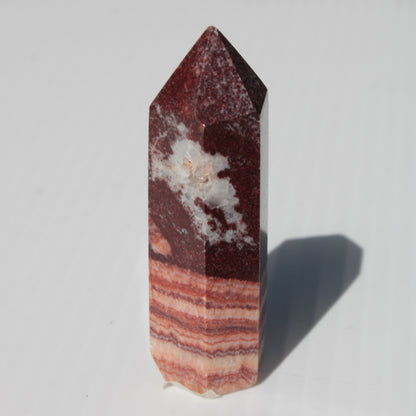 Rhodochrosite wand 59.8g Rocks and Things