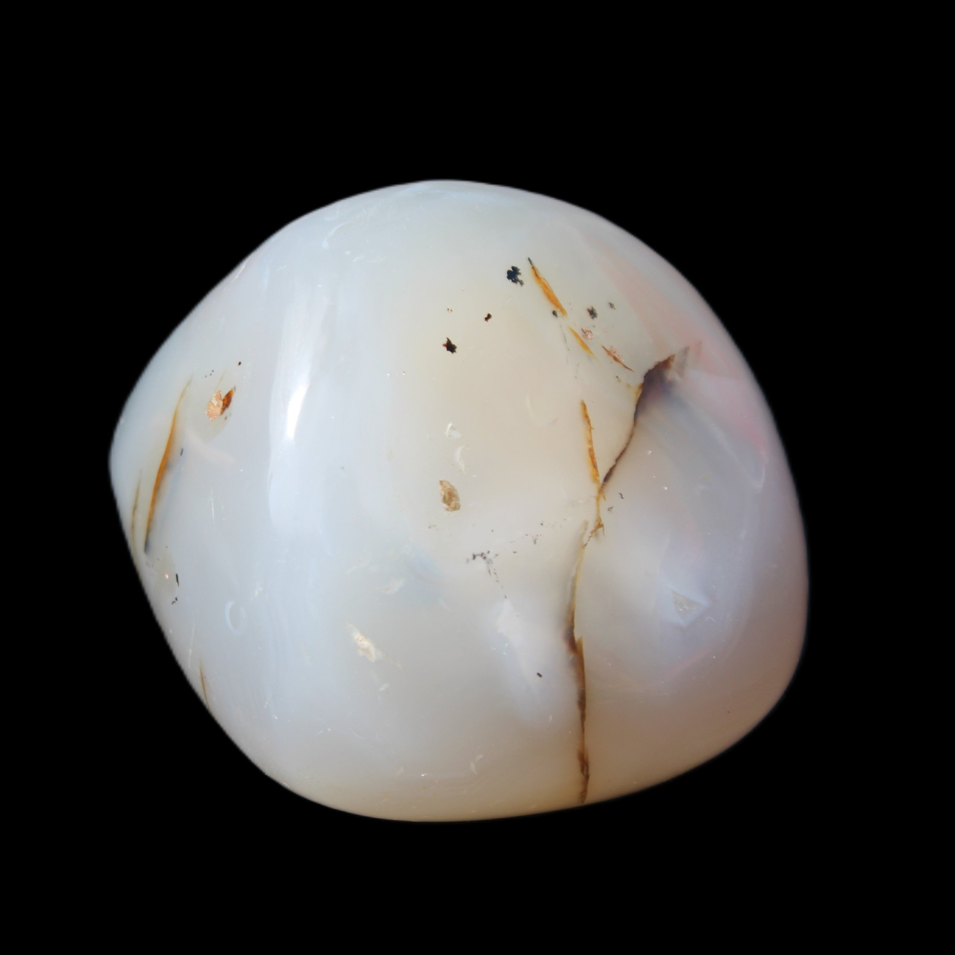 Agate palmstone dendritic 223g in sunlight - Rocks and Things Store