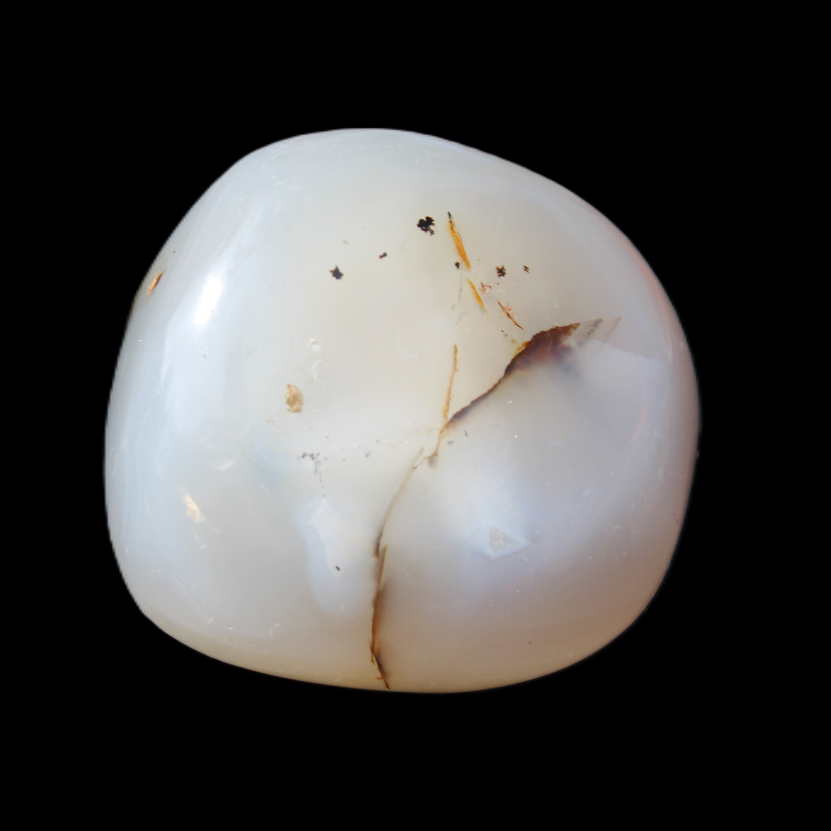 Agate palmstone dendritic 223g in sunlight - Rocks and Things Store