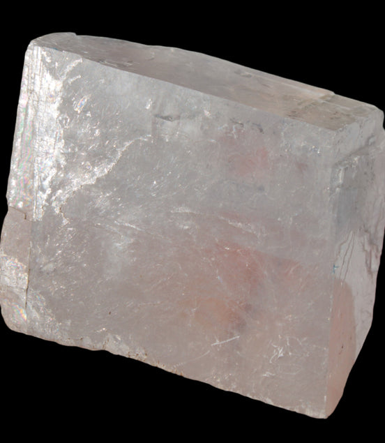 White Calcite Spar from China 124g in sunlight - Rocks and Things Store