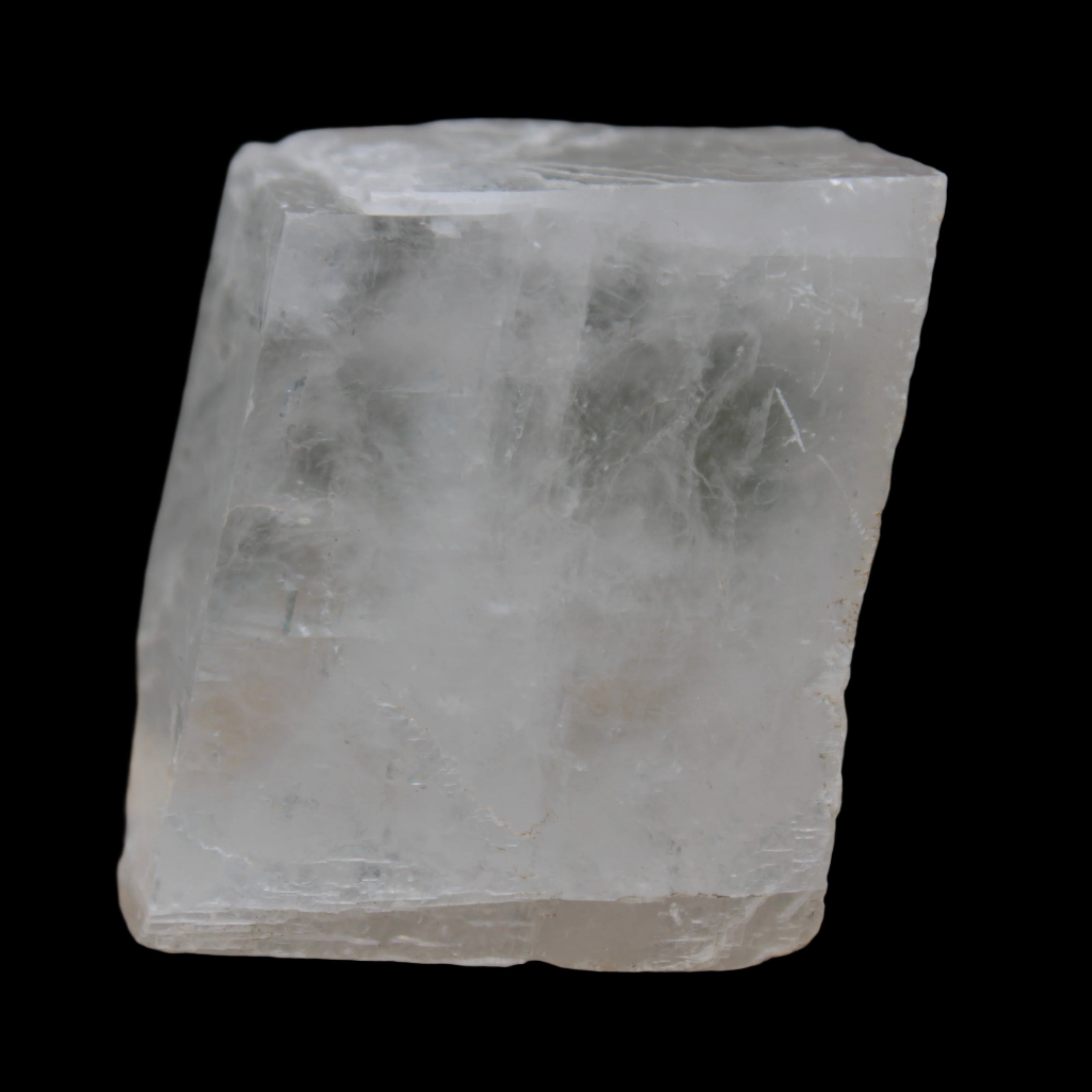 White Calcite Spar from China 124g in sunlight - Rocks and Things Store
