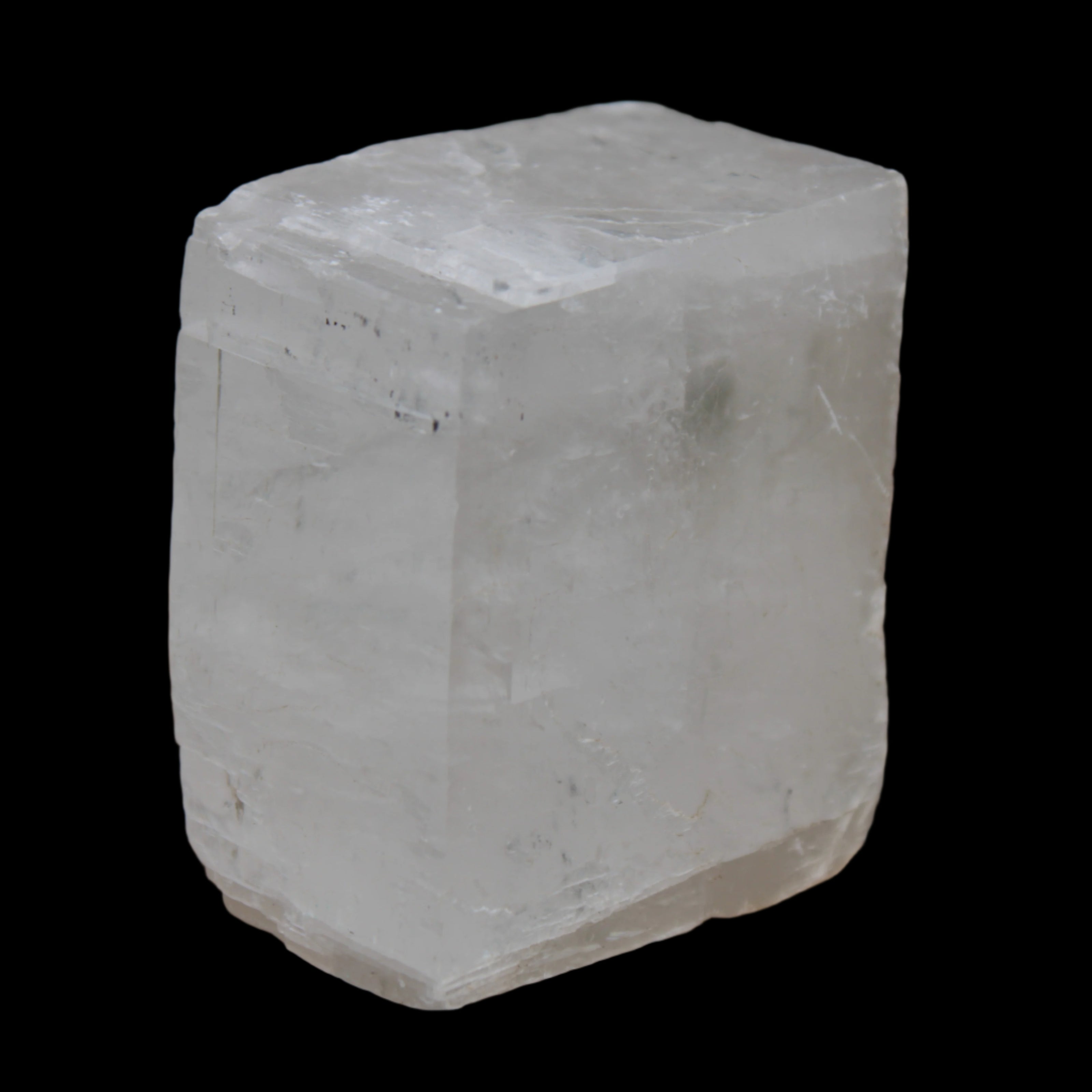 White Calcite Spar from China 124g in sunlight - Rocks and Things Store