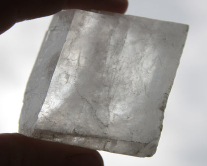 White Calcite Spar from China 124g Rocks and Things