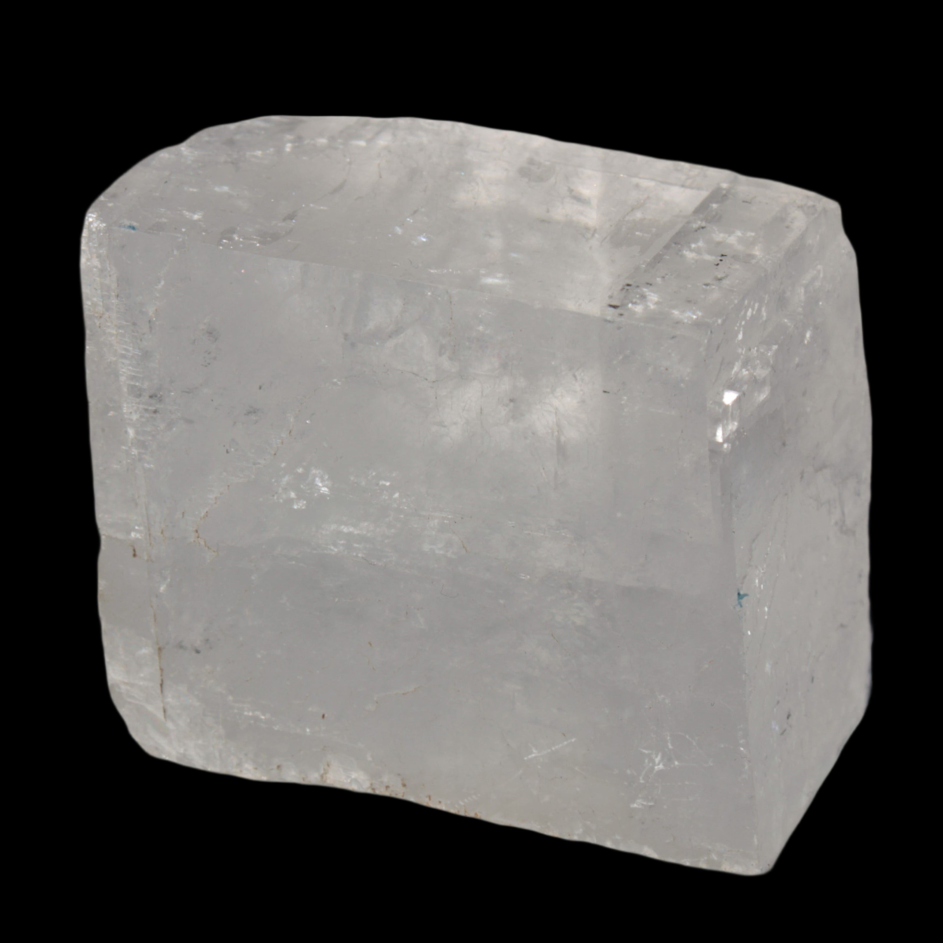 White Calcite Spar from China 124g in sunlight - Rocks and Things Store