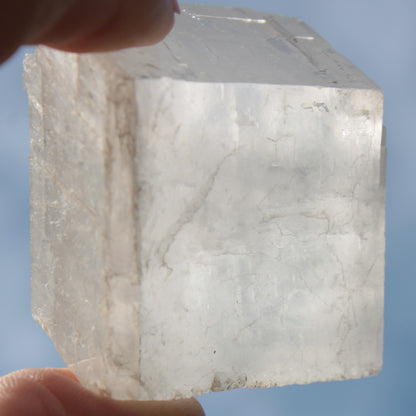 White Calcite Spar from China 124g Rocks and Things