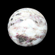 Pink Tourmaline sphere 60mm 357g in sunlight - Rocks and Things Store