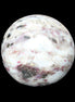 Pink Tourmaline sphere 60mm 357g in sunlight - Rocks and Things Store