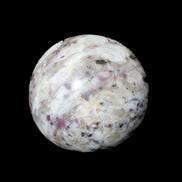 Pink Tourmaline sphere 60mm 357g in sunlight - Rocks and Things Store