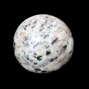 Pink Tourmaline sphere 60mm 357g in sunlight - Rocks and Things Store