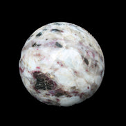 Pink Tourmaline sphere 60mm 357g in sunlight - Rocks and Things Store