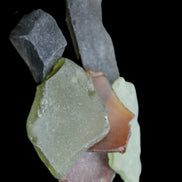 Reedy Creek river glass, 6 pieces in sunlight - Rocks and Things Store