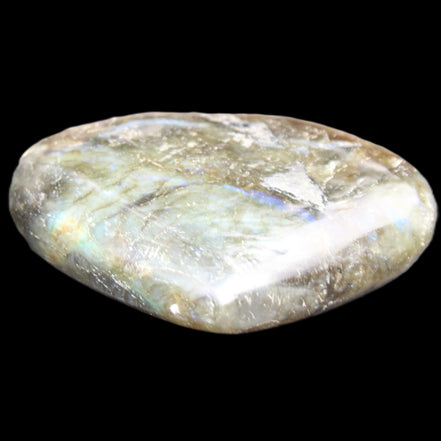 Labradorite heart 142g in sunlight - Rocks and Things Store