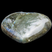 Labradorite heart 142g in sunlight - Rocks and Things Store