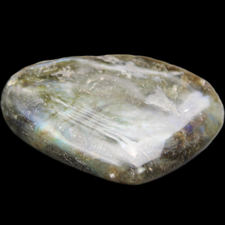 Labradorite heart 142g in sunlight - Rocks and Things Store