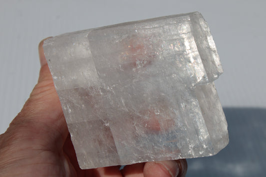 Optical Calcite Spar crystal from China 206g Rocks and Things