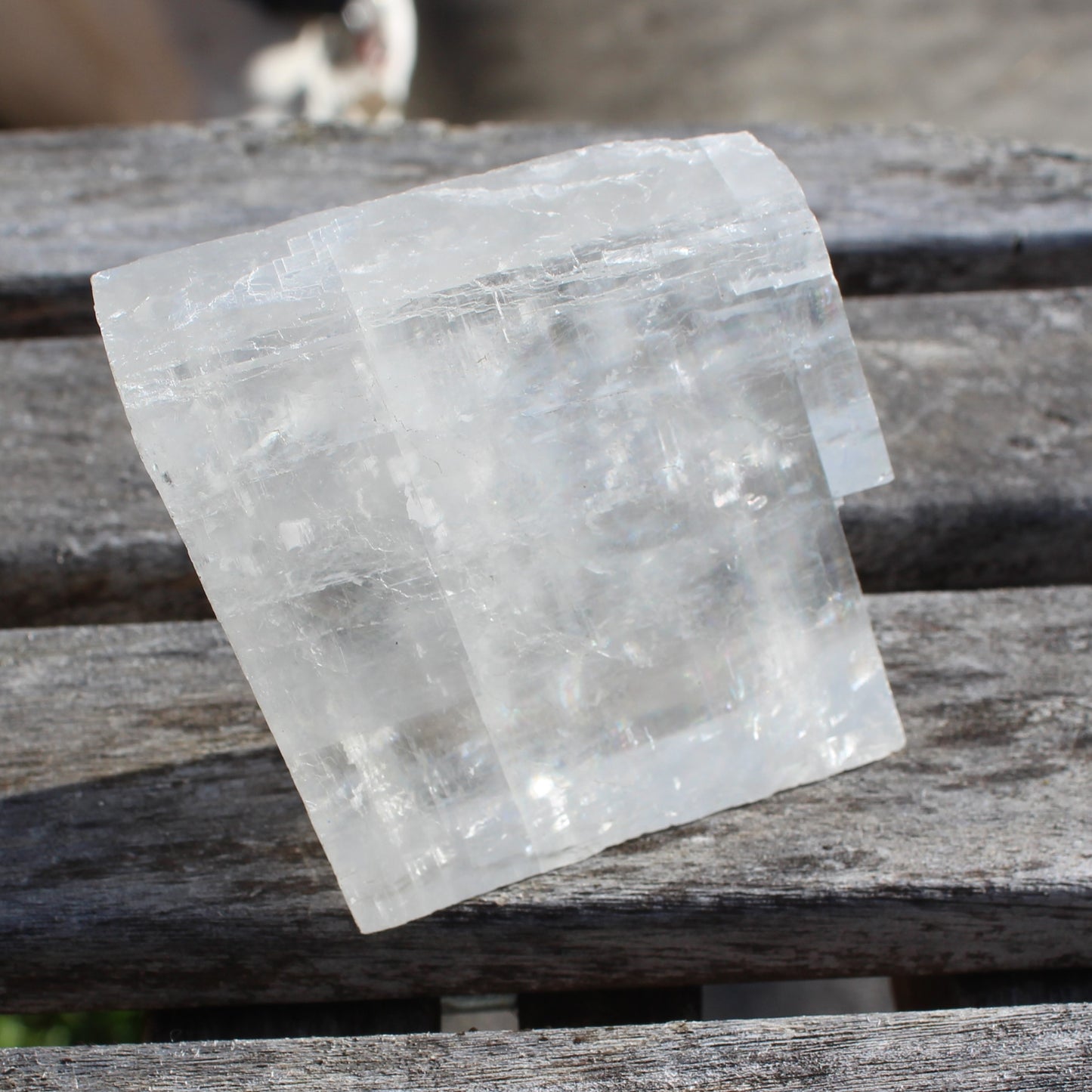 Optical Calcite Spar crystal from China 206g