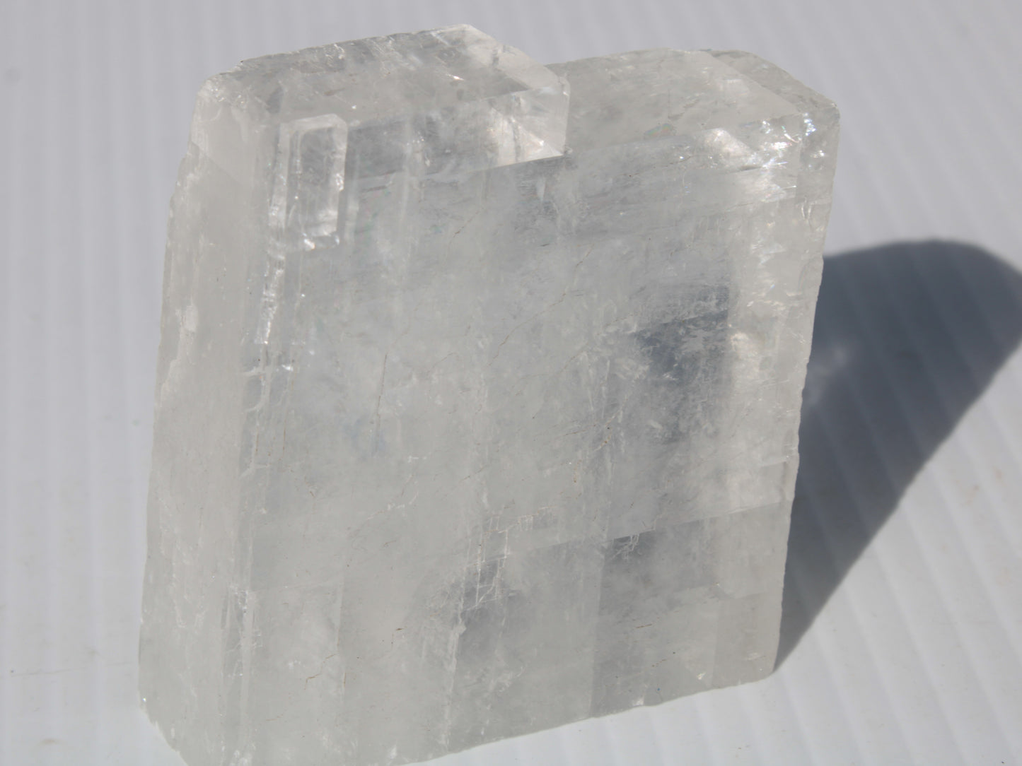 Optical Calcite Spar crystal from China 206g Rocks and Things