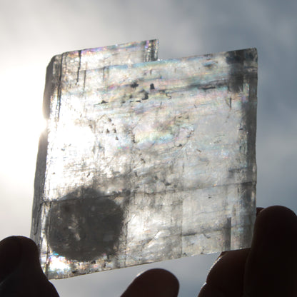 Optical Calcite Spar crystal from China 206g Rocks and Things