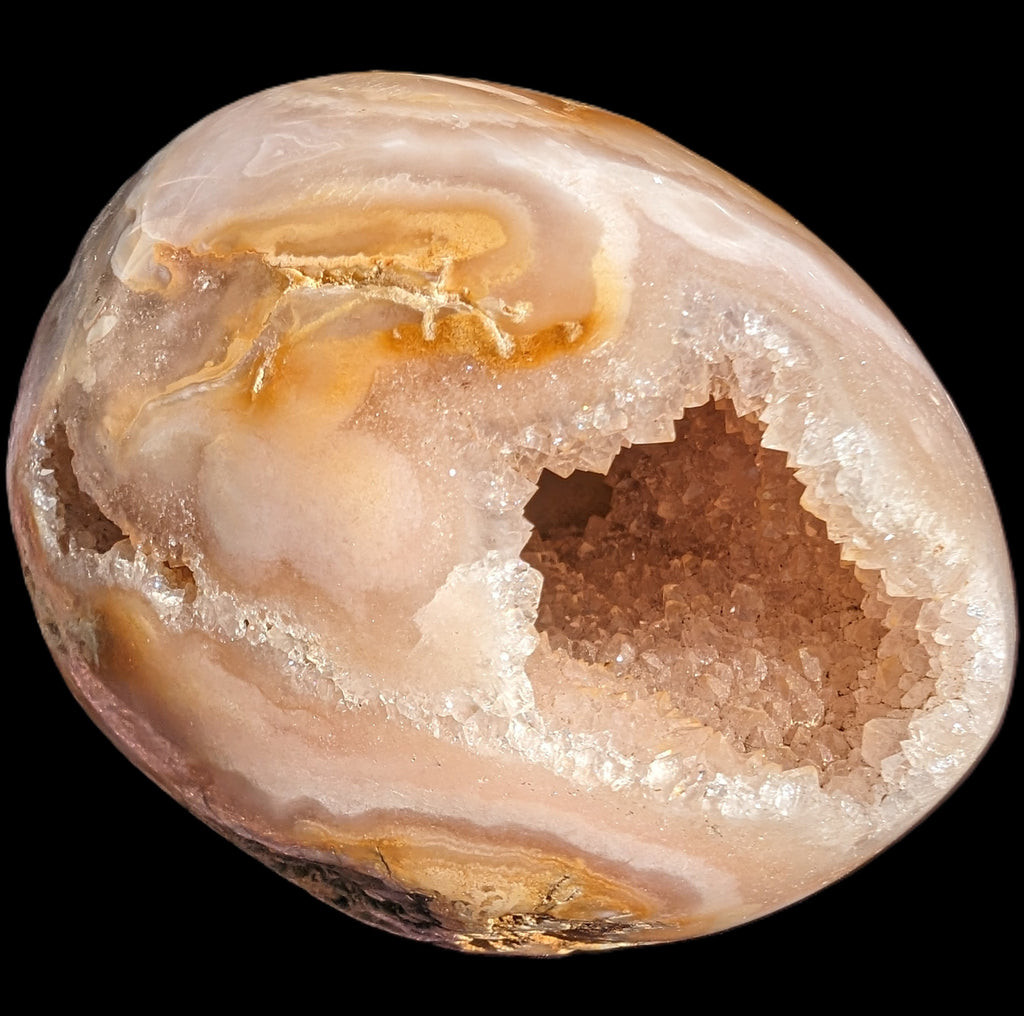 Agate crystal cave geode 500g Rocks and Things