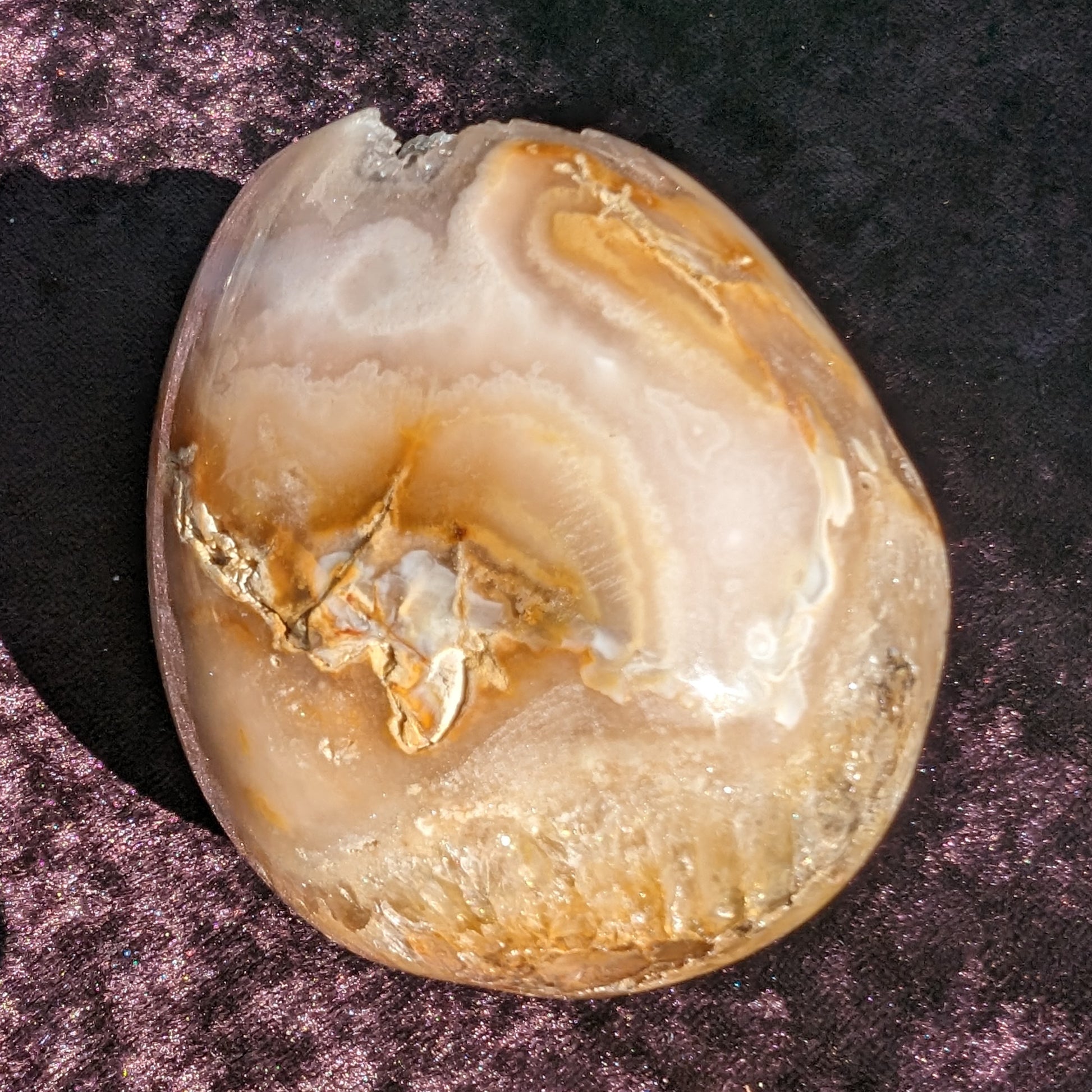 Agate crystal cave geode 500g Rocks and Things