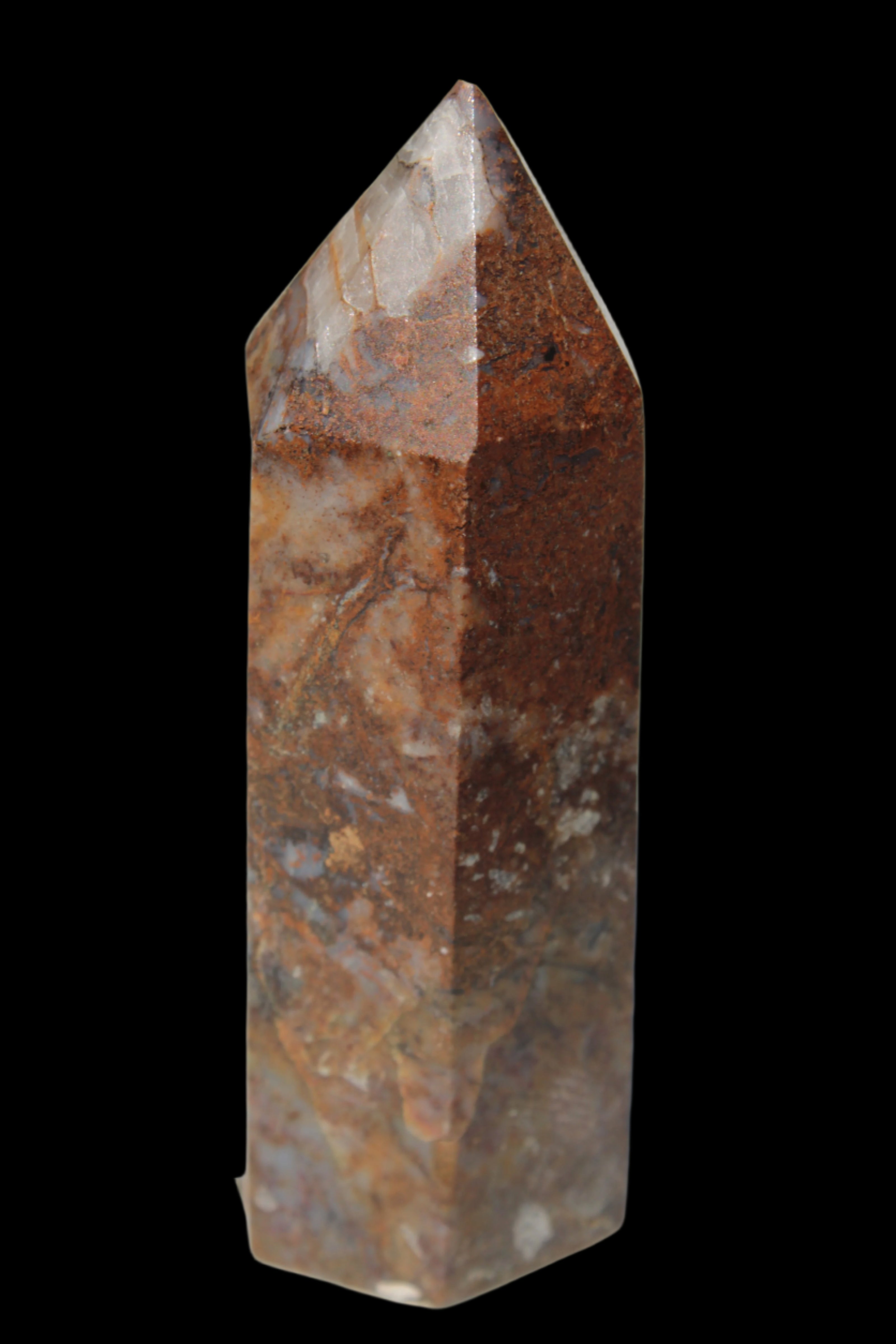 Pietersite wand 78g in sunlight - Rocks and Things Store