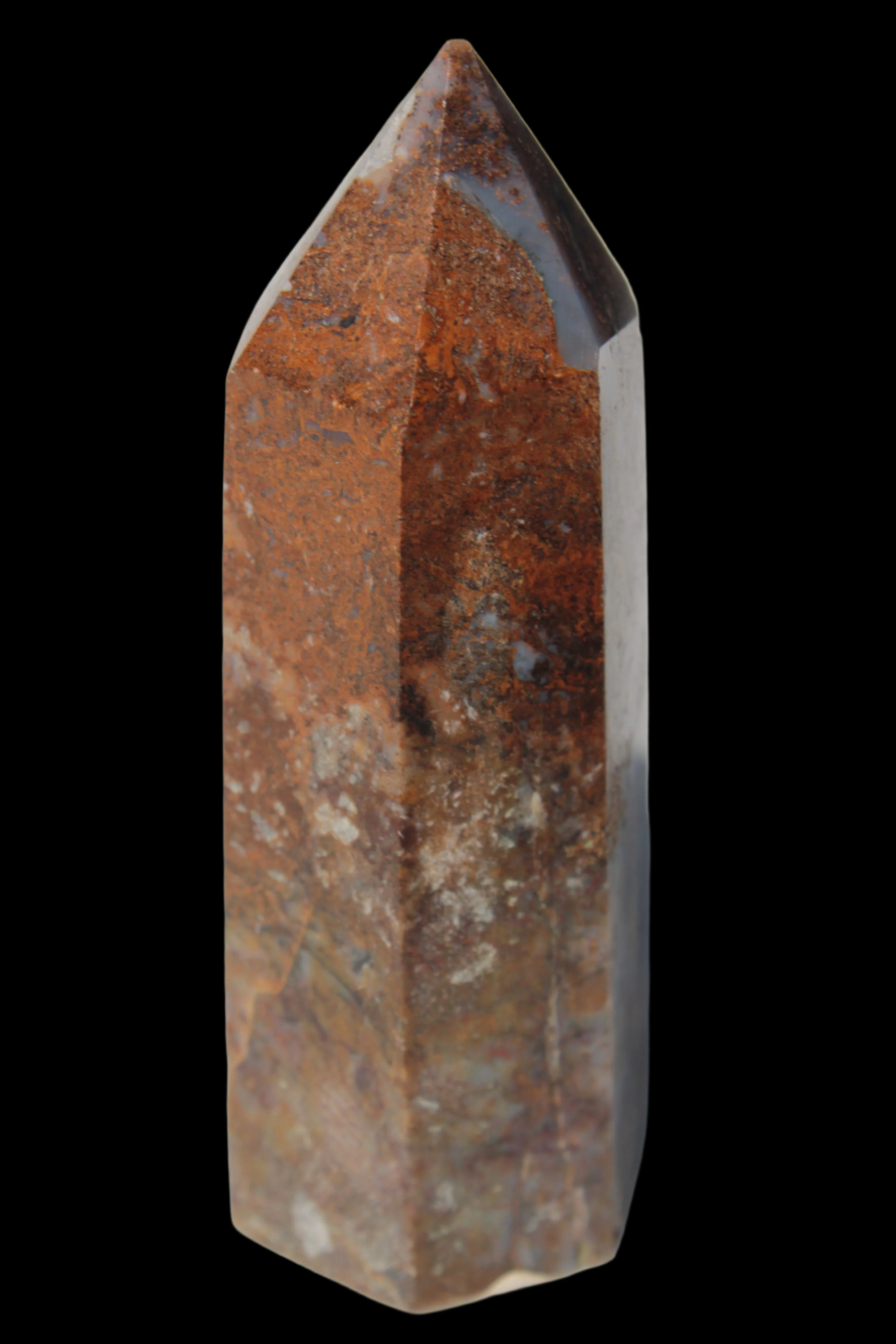 Pietersite wand 78g in sunlight - Rocks and Things Store