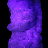 Calcite cluster 1345g in UV light - Rocks and Things Store