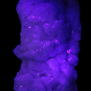 Calcite cluster 1345g in UV light - Rocks and Things Store