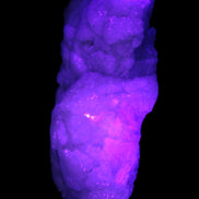 Calcite cluster 1345g in UV light - Rocks and Things Store