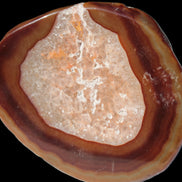 Agate banded slice 472g Rocks and Things