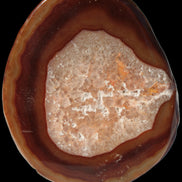 Agate banded slice 472g Rocks and Things