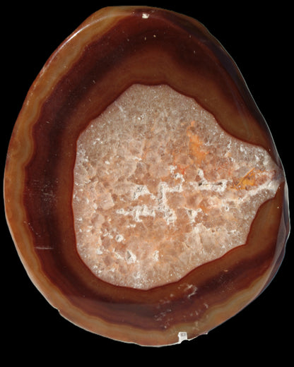 Agate banded slice 472g Rocks and Things