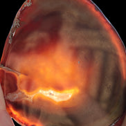 Agate banded slice 472g Rocks and Things