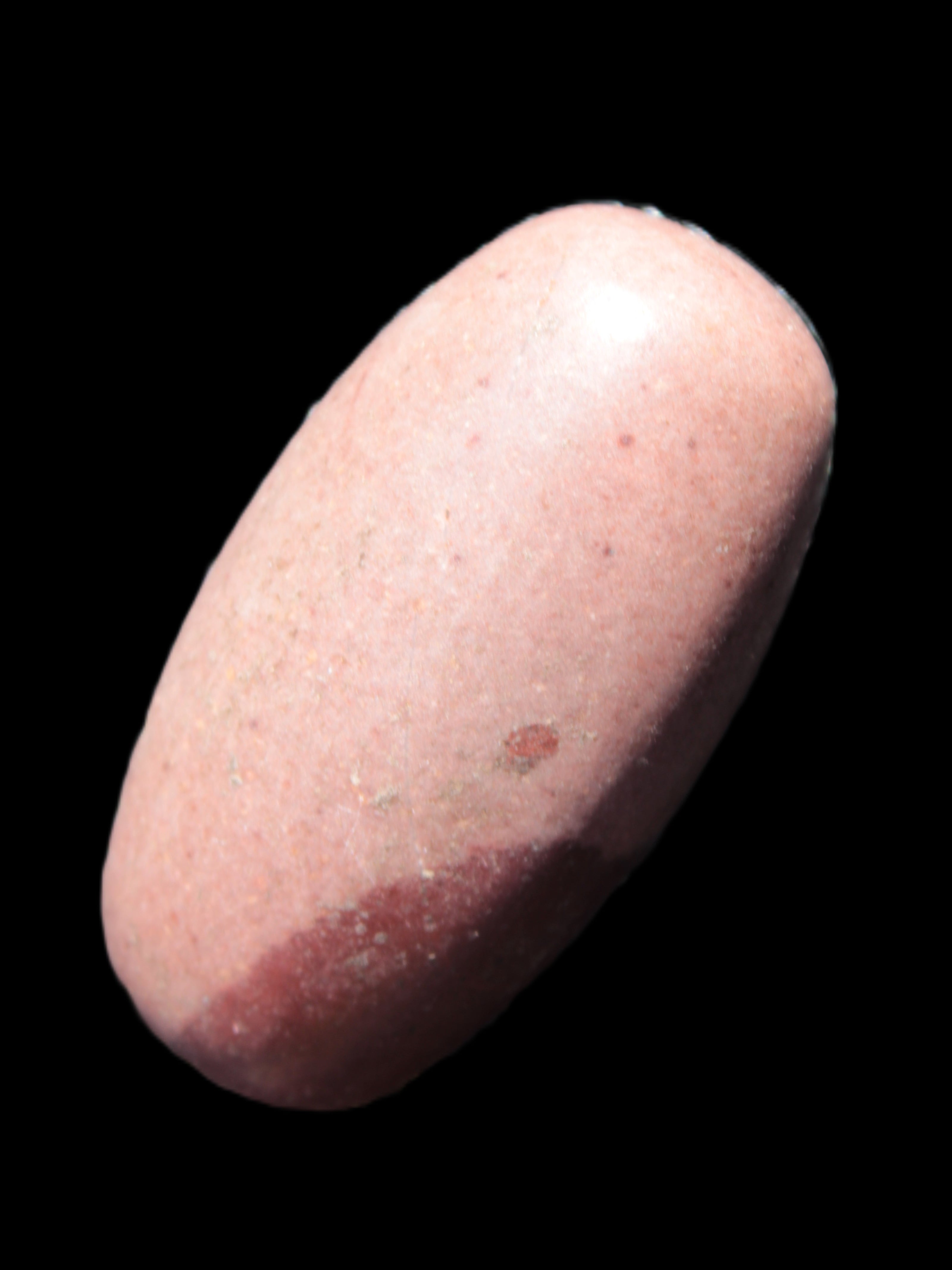 Shiva Lingam Stone from Narmada River, India 124g Rocks and Things