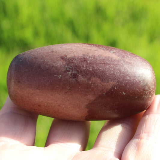 Shiva Lingam Stone from Narmada River, India 124g Rocks and Things