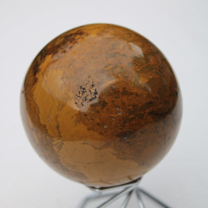 Yellow Jasper sphere 520g Rocks and Things