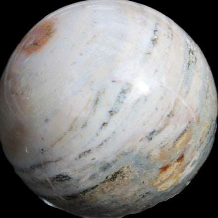Jasper sphere 320g in sunlight - Rocks and Things Store