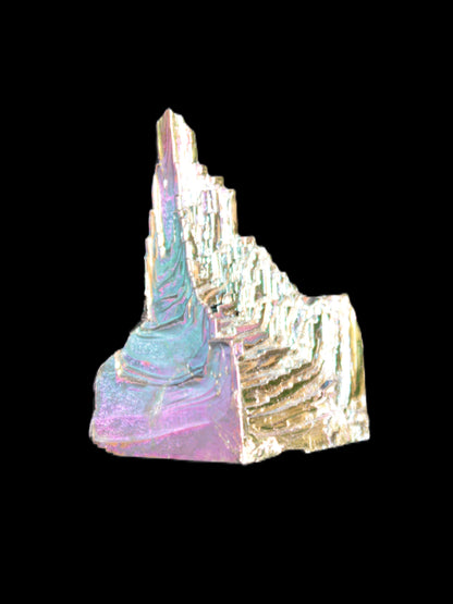 Bismuth castle crystal 26-41g in sunshine - Rocks and Things Store