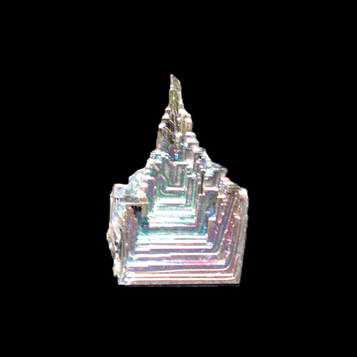 Bismuth castle crystal 26-41g in sunshine - Rocks and Things Store