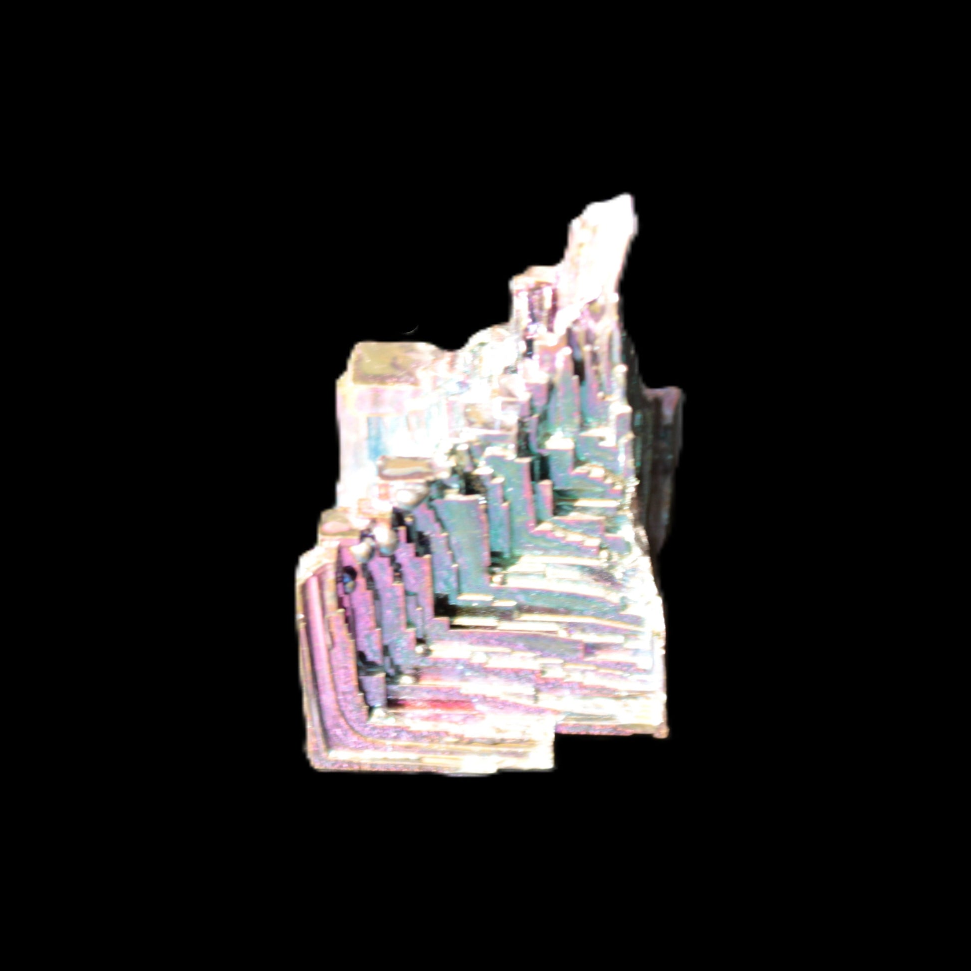 Bismuth castle crystal 26-41g Rocks and Things