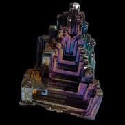 Bismuth castle crystal 26-41g in sunshine - Rocks and Things Store