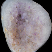 Amethyst with Agate geode 435g in sunlight - Rocks and Things Store