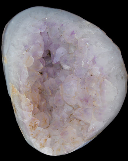 Amethyst with Agate geode 435g in sunlight - Rocks and Things Store