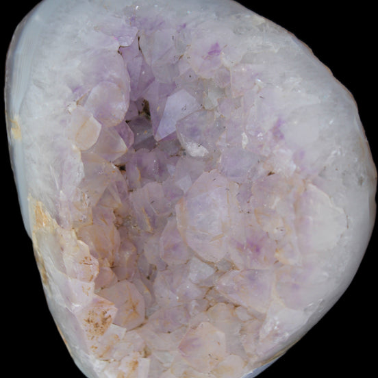 Amethyst with Agate geode 435g in sunlight - Rocks and Things Store