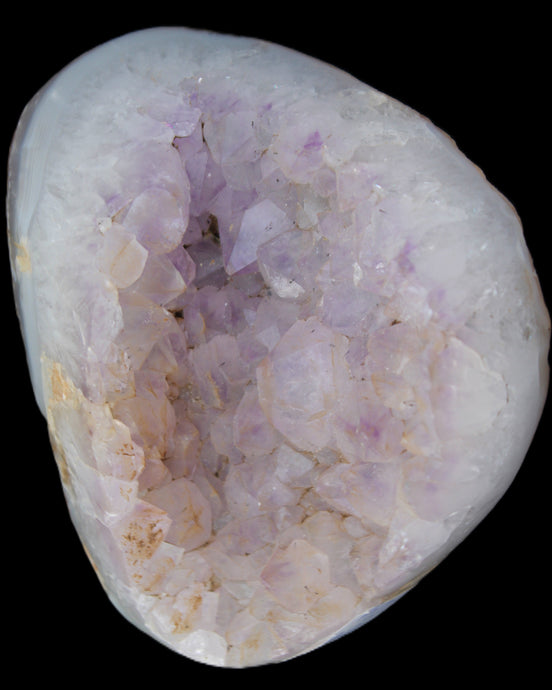 Amethyst with Agate geode 435g in sunlight - Rocks and Things Store