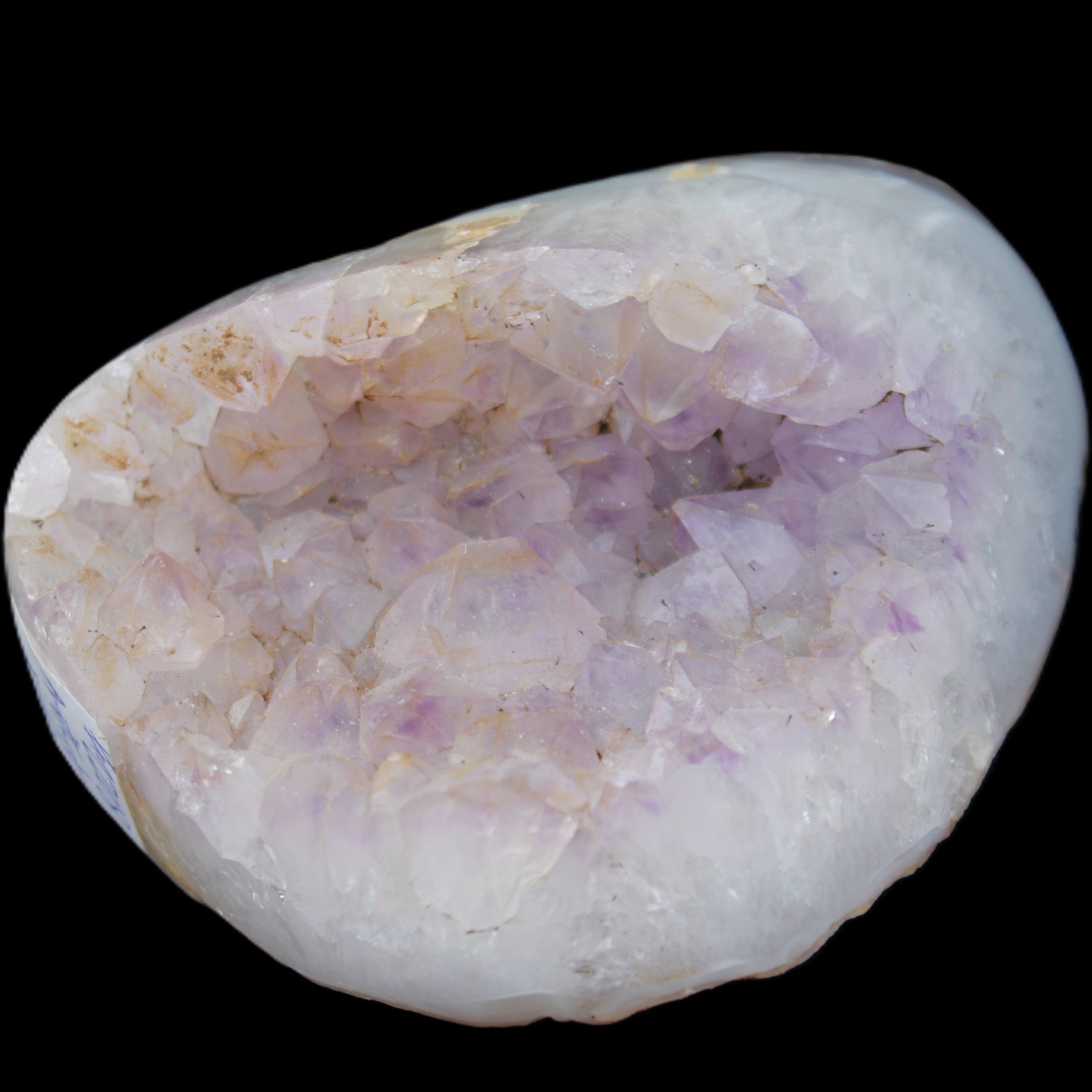 Amethyst with Agate geode 435g in sunlight - Rocks and Things Store