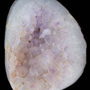 Amethyst with Agate geode 435g in sunlight - Rocks and Things Store