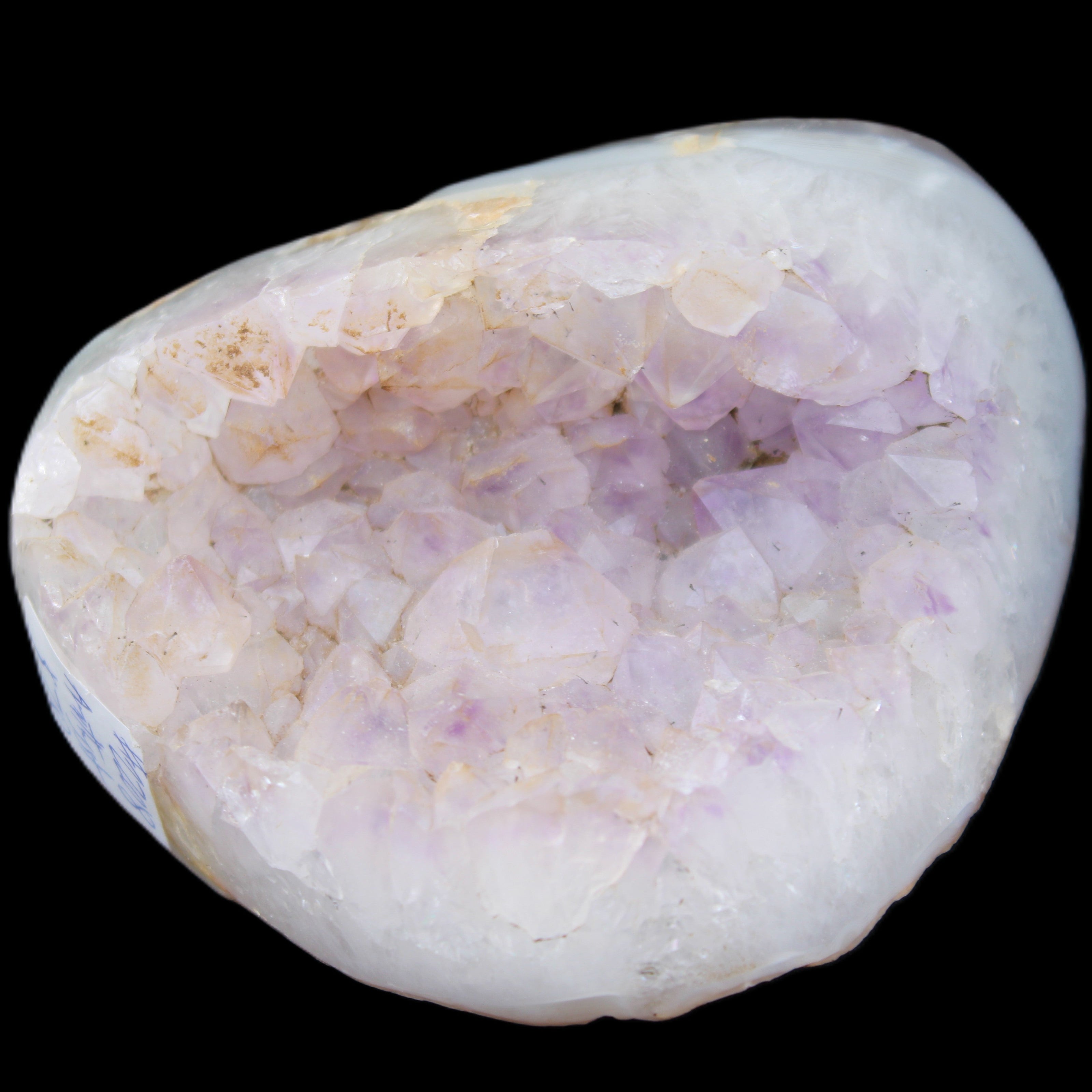 Amethyst with Agate geode 435g in sunlight - Rocks and Things Store